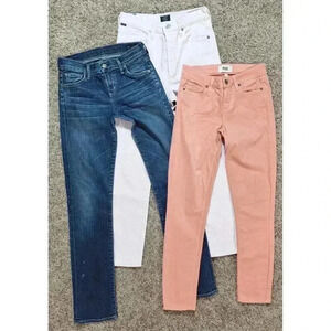 Citizens of Humanity & Page‎ Jeans Bundle High Rise Skinny Jeans Size 26